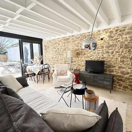 Maison De Charme Renovee- Jardin - 5min Des Plages *